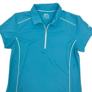 Slazenger Golf Women’s Size Medium Blue Golf Shirt top